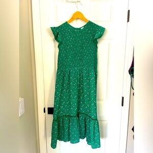 Melrose and Market Flutter Sleeve Midi dress